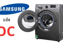 Máy giặt Sam Sung báo lỗi OC